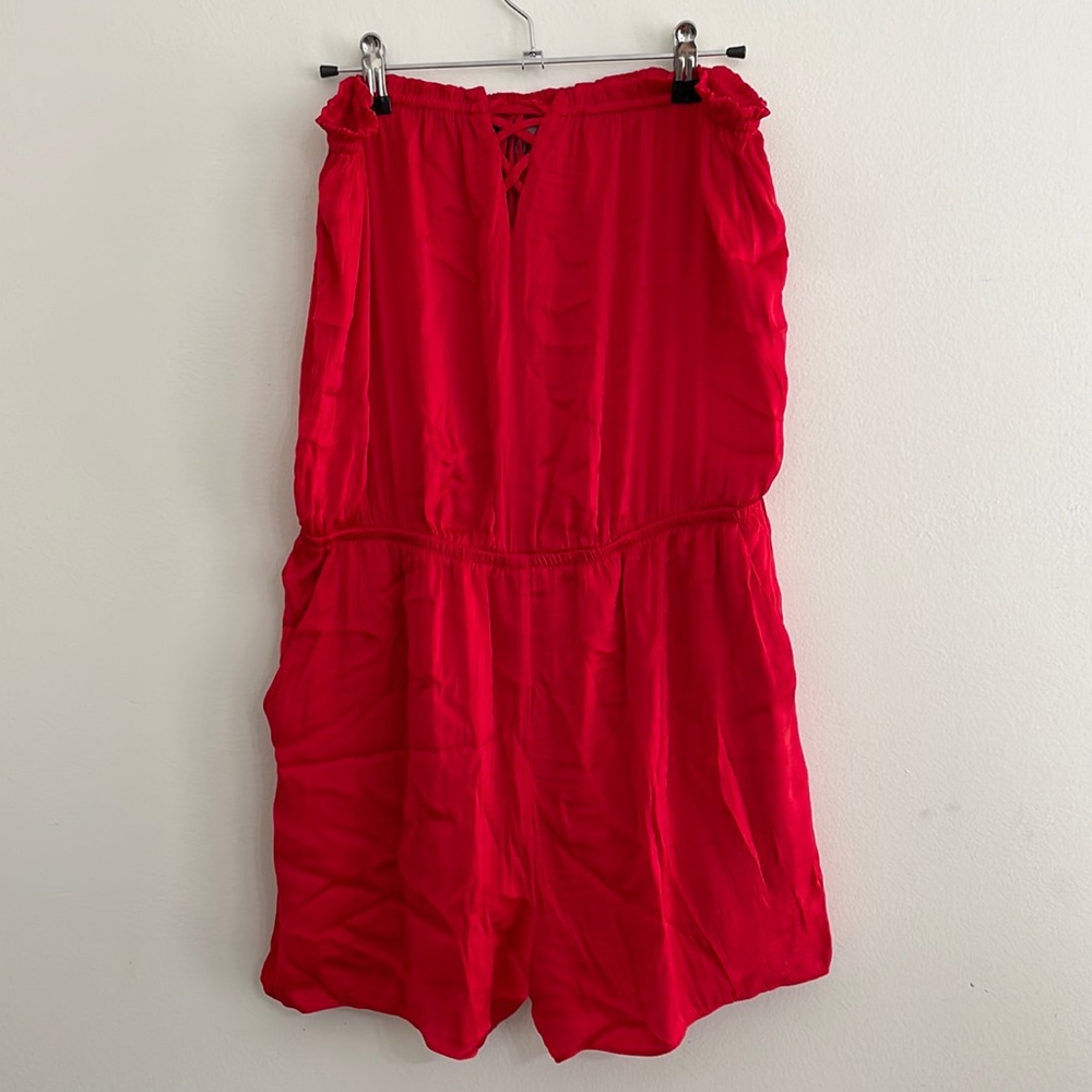 Strapless Romper